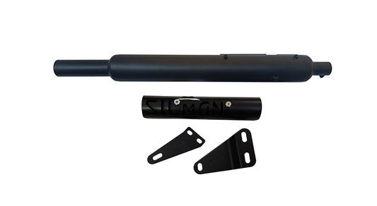 Royal Enfield Exhaust Silencer Big Punjab Black For New Classic Reborn 350cc