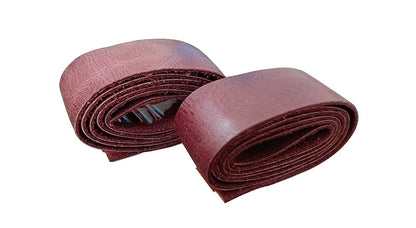 Royal Enfield GT and Interceptor 650 RH-LH Grip Leather Wrap Pair