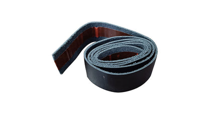 Royal Enfield GT and Interceptor 650 RH-LH Grip Leather Wrap Pair Black