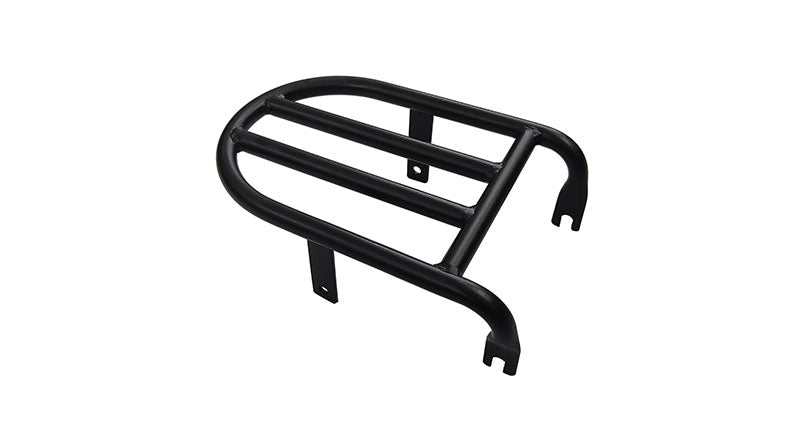 Royal Enfield Meteor 350ccTouring Luggage Rack Carrier Black Rounded Shape