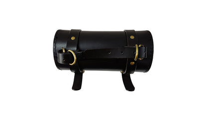 Royal Enfield New Classic Reborn 350cc Leather Tool Roll Accessories Black Bag