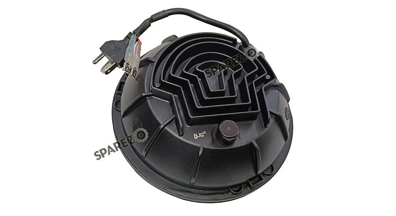 Royal Enfield Classic Reborn 350cc Minus Sign 7" LED Headlight With Black Rim 2022-2023