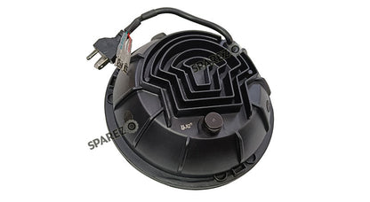 Royal Enfield Classic Reborn 350cc Minus Sign 7" LED Headlight With Black Rim 2022-2023