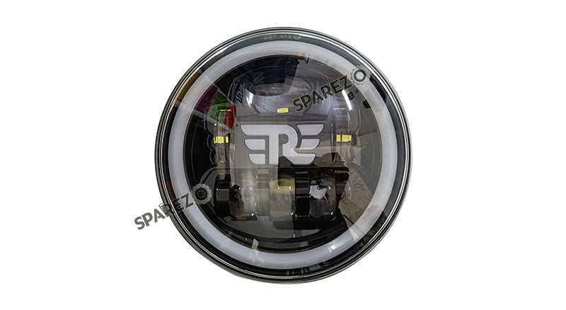 Royal Enfield Classic Reborn 350cc R Sign 7" LED Headlamp Headlight 2022-2023