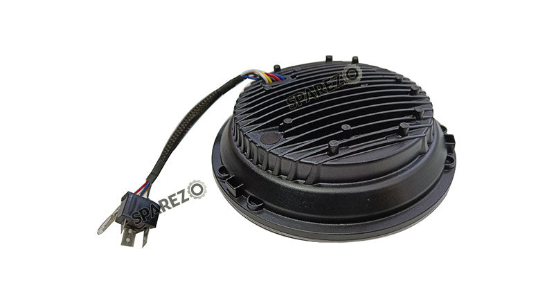 Royal Enfield Classic Reborn 350cc R Sign 7" LED Headlight With Rim 2022-2023