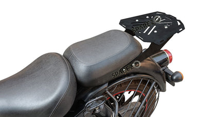 Royal Enfield New Classic Reborn 350cc Rear Luggage Rack Black 2022-23