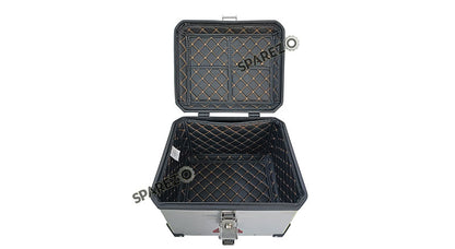 Royal Enfield Himalayan BS3 - BS4 - BS6  Aluminium Pannier Luggage Top Box Matt Grey