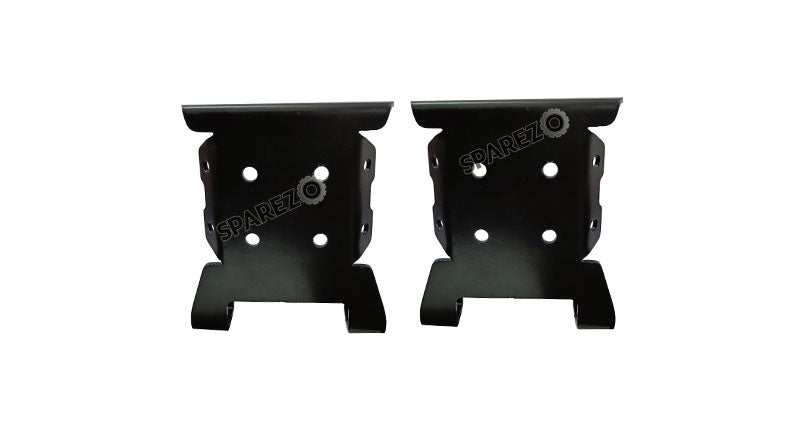 Royal Enfield Himalayan 411cc BS3 and BS4 Powder Coated Jerry Can Mount Pair