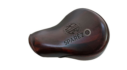Royal Enfield New Classic Reborn 350cc Front Genuine Leather Low Rider Seat Antique Brown With Spring