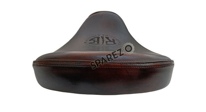 Royal Enfield New Classic Reborn 350cc Front Genuine Leather Low Rider Seat Antique Brown