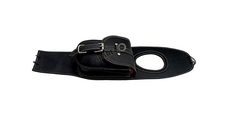 Royal Enfield Classic 350cc 500cc Fuel Gas Tank Belt With Grip Set and Lever Set Black