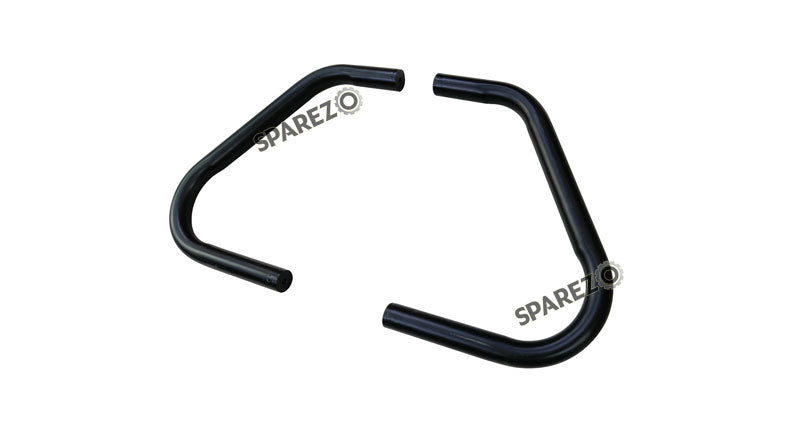 Royal Enfield Classic Reborn and Meteor 350cc Trapezium Engine Crash Guard Black