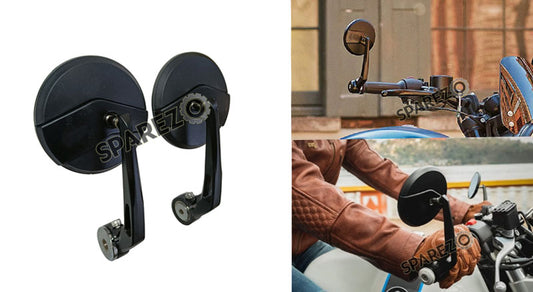 Royal Enfield Hunter 350 Bar End Rear View Mirror Pair