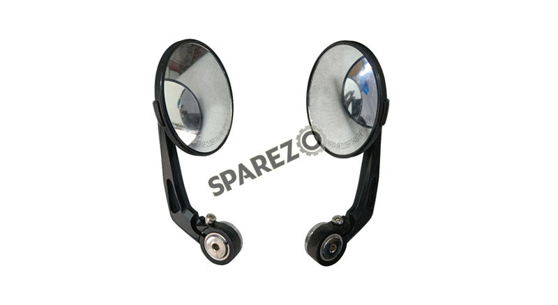 Royal Enfield GT and Interceptor 650 Bar End Rear View Mirror Pair
