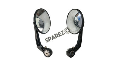 Royal Enfield GT and Interceptor 650 Bar End Rear View Mirror Pair
