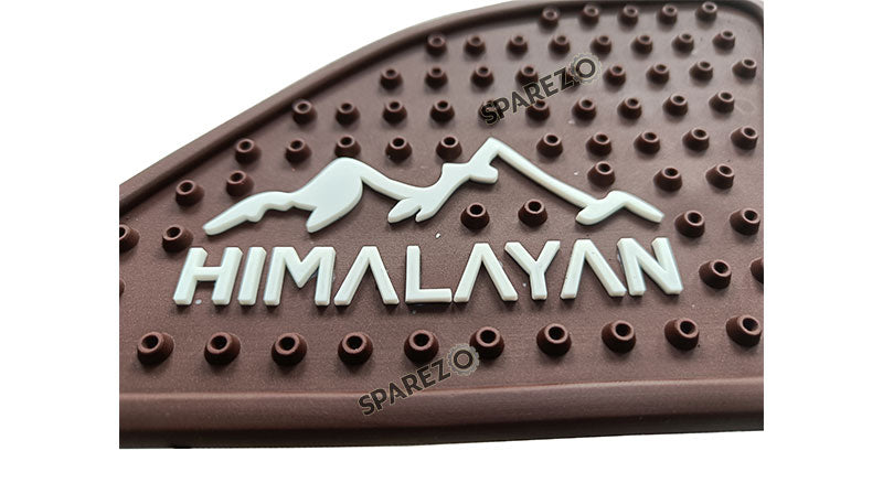 Royal Enfield Himalayan 411 Rubber Tank Pad Pair Brown