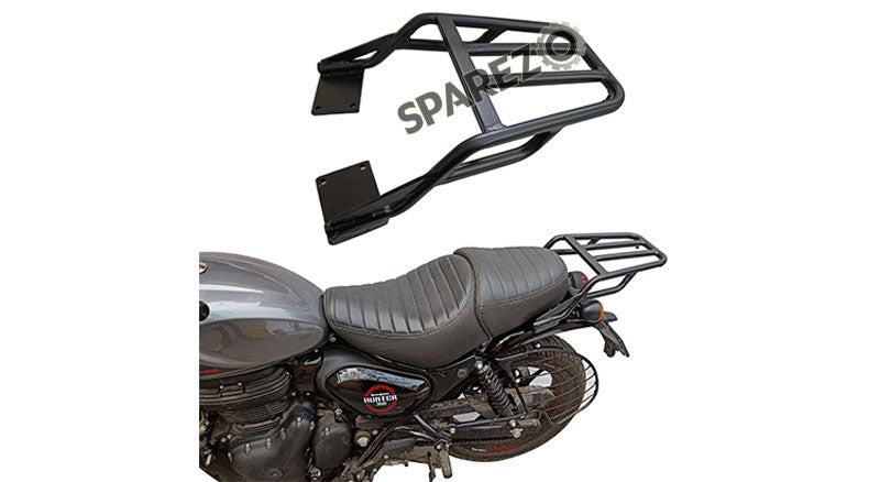 Royal Enfield Hunter 350 Luggage Rack Tail Tidy Sumpguard and Bar End Mirrors