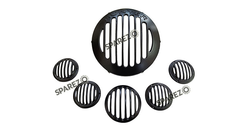 Royal Enfield Hunter 350 Headlight Tail Lamp Trafficator Grill Set