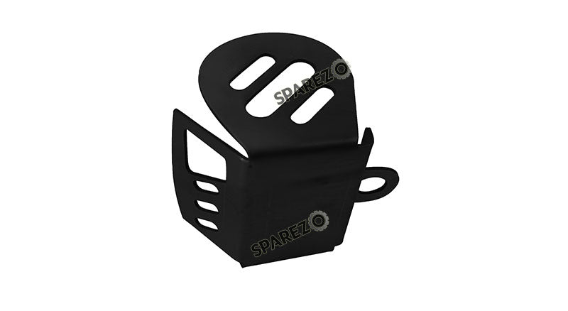 Royal Enfield Hunter 350 Oil Container Guard and Reservoir Cap Black