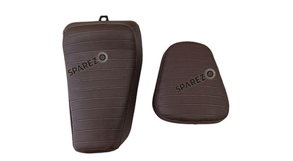 Royal Enfield Himalayan 411 Premium Touring Customized Rider and Pillion Seat Brown