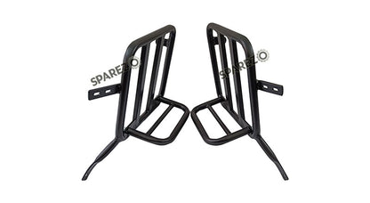 Royal Enfield Super Meteor 650 Pannier Mounting and Rear Backrest With Rack