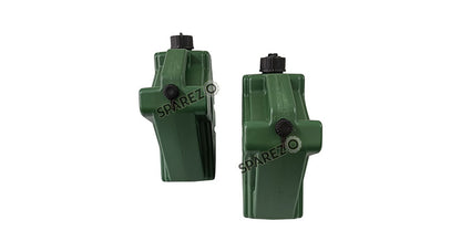 Royal Enfield Himalayan 411 cc BS6 LH-RH Jerry Can Pair With Mount Green Color