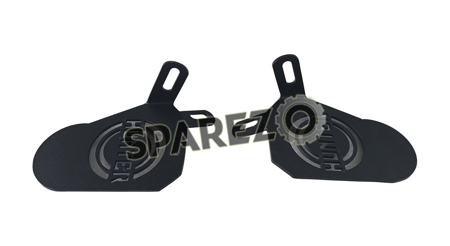 Royal Enfield Hunter 350 Rear Pillion Footrest Extender Black