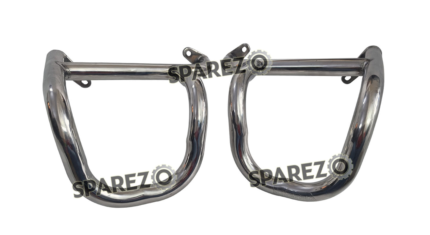 Royal Enfield Super Meteor 650 EVO Large Engine Crash Guard Polished