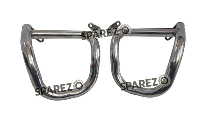 Royal Enfield Super Meteor 650 EVO Large Engine Crash Guard Polished