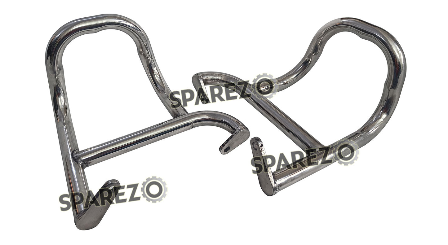 Royal Enfield Super Meteor 650 EVO Large Engine Crash Guard Polished