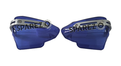 For Royal Enfield New Himalayan 450 Tinted Blue Color Hand Guard Kit