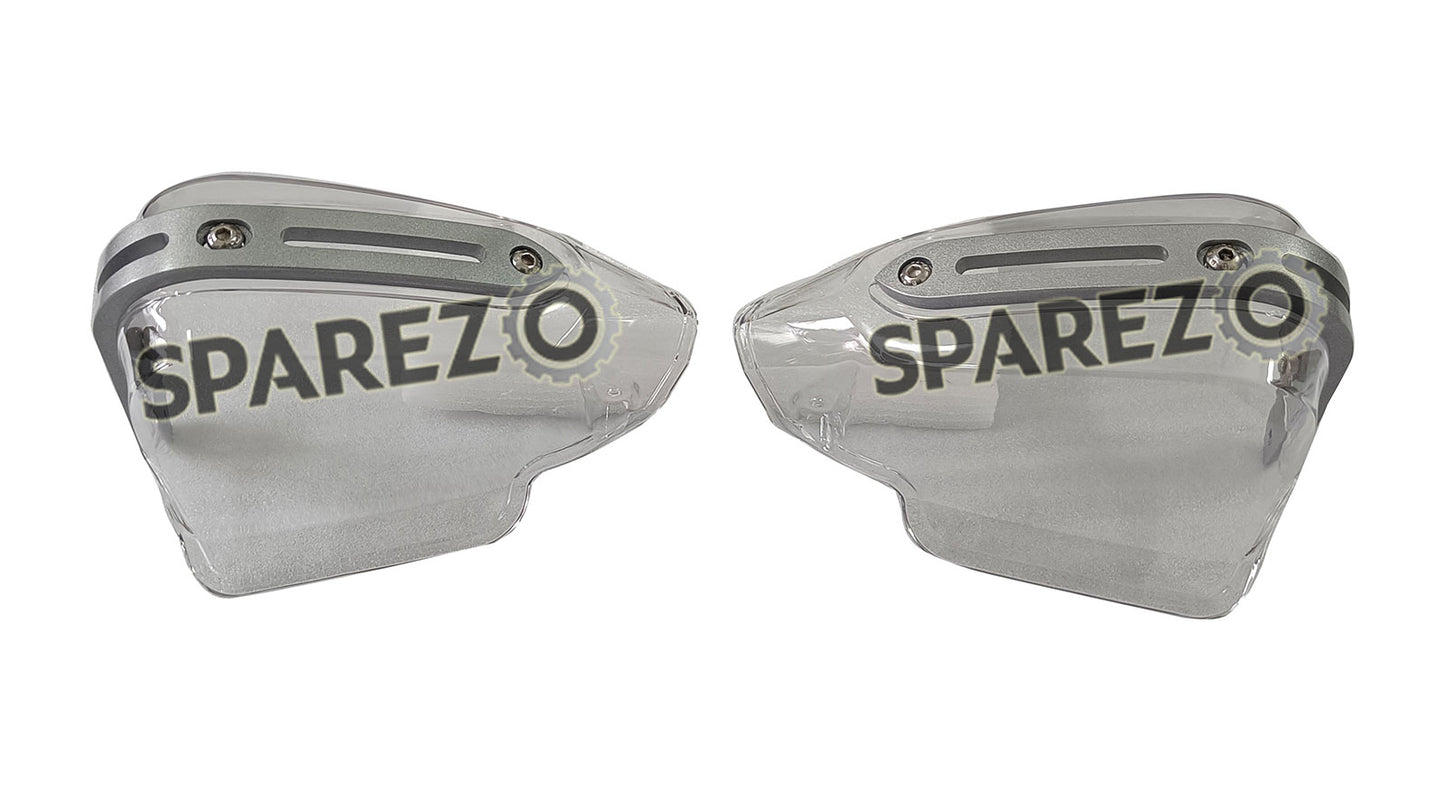 Royal Enfield Meteor Hunter Reborn 350 Himalayan Transparent Style Hand Guard