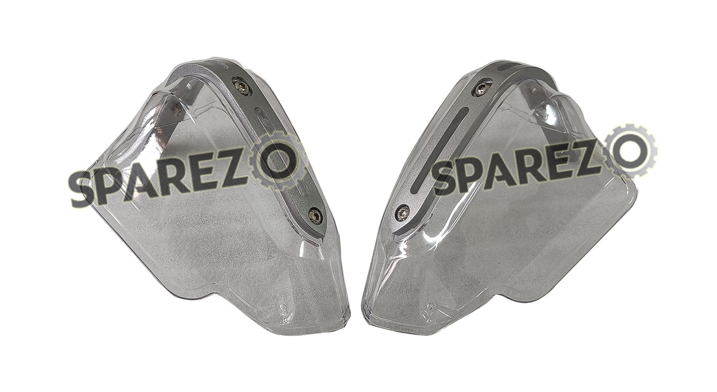 For Royal Enfield New Himalayan 450 Transparent Hand Guard Kit