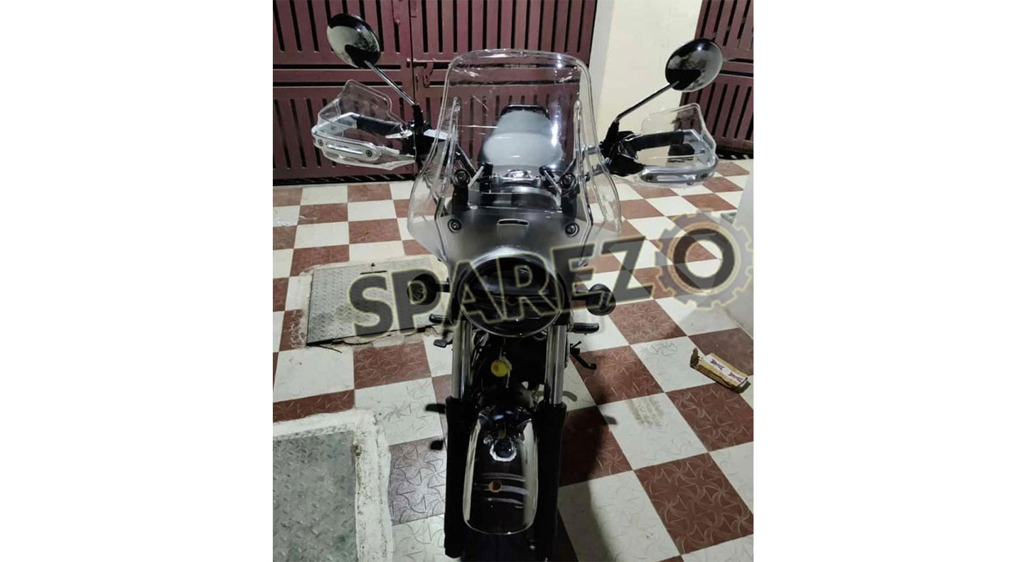 Royal Enfield Meteor Hunter Reborn 350 Himalayan Transparent Style Hand Guard
