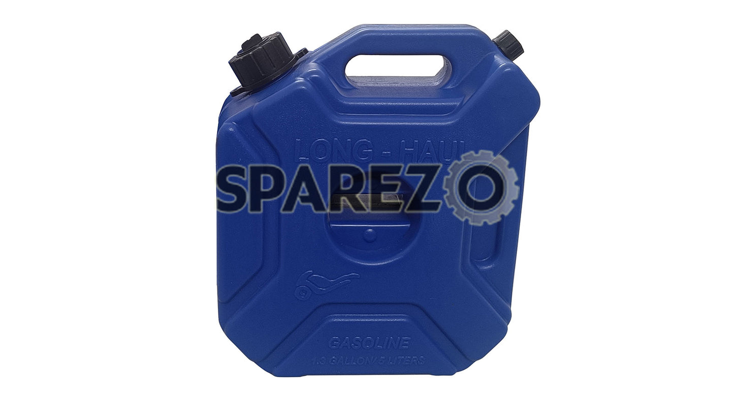 Royal Enfield LH - RH Side Blue Color Jerry Can Pair for Himalayan 411