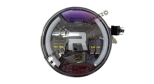 Royal Enfield Classic Reborn 350cc R Sign 7" LED Headlamp Headlight 2022-23