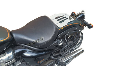 Royal Enfield Super Meteor 650 Customized Solo Finisher Off White