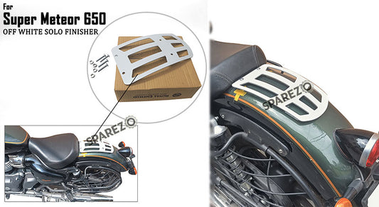 Royal Enfield Super Meteor 650 Solo Finisher Off White