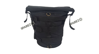 Royal Enfield Super Meteor 650 Sissy Bar Pannier Bag Black