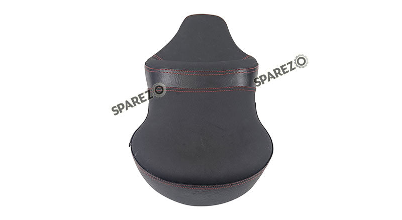 Royal Enfield GT and Interceptor 650 Comfortable Leatherite Black Dual Seat