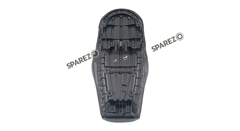 Royal Enfield GT and Interceptor 650 Comfortable Leatherite Black Dual Seat