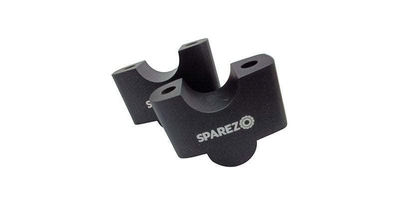 Royal Enfield Super Meteor 650 Aluminium Handlebar Risers 35mm Black