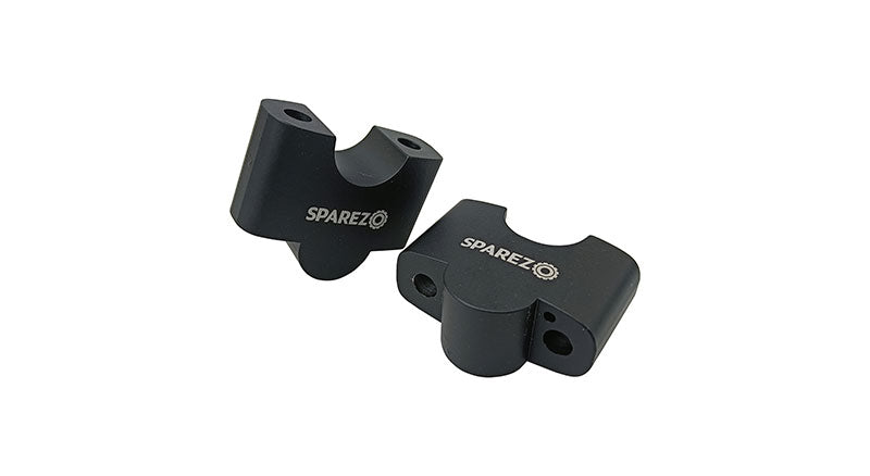 Royal Enfield Super Meteor 650 Aluminium Handlebar Risers 35mm Black