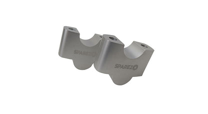 Royal Enfield Super Meteor 650 Aluminium Handlebar Risers 35mm Silver