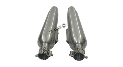 Royal Enfield Super Meteor 650 SS Powerage Exhaust Silencer Pair Matt