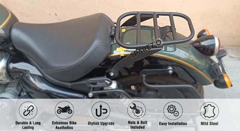 Royal Enfield Super Meteor 650 Solo Luggage Rack With Fitting