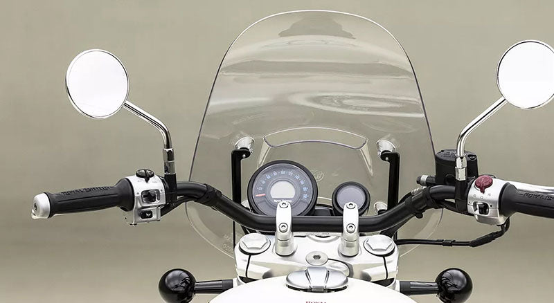 For Royal Enfield Super Meteor 650 Touring Screen Kit Clear