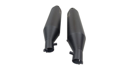 Royal Enfield Super Meteor 650 Red Rooster Astral Pro Exhaust Silencer Black