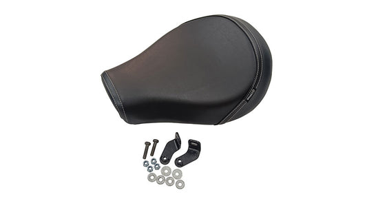 Royal Enfield Classic 350 500 Leatherite Front Low Rider Seat Black