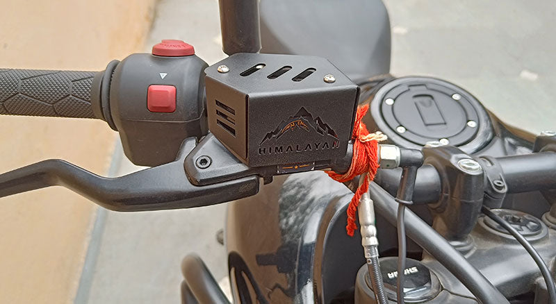 For Royal Enfield New Himalayan 450 SS Reservoir Cap Guard Black